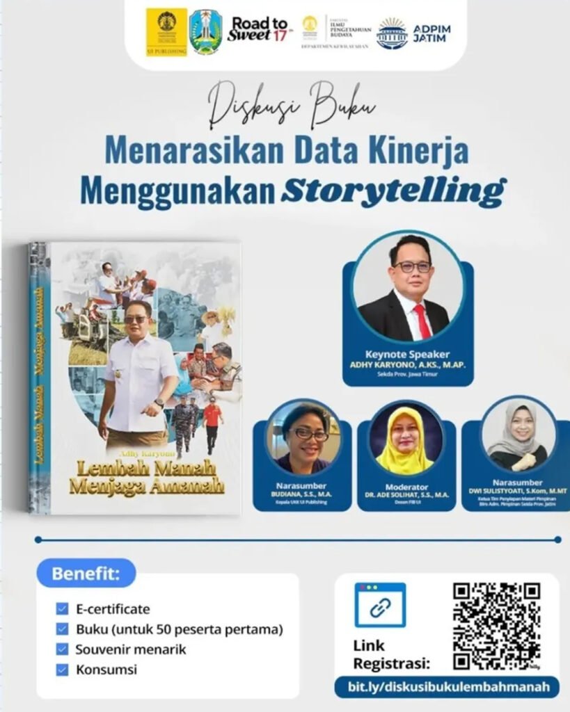 Mulai dari Rp5000, kamu bisa bawa pulang buku-buku keren dari UI Publishing!Catat tanggalnya-📅