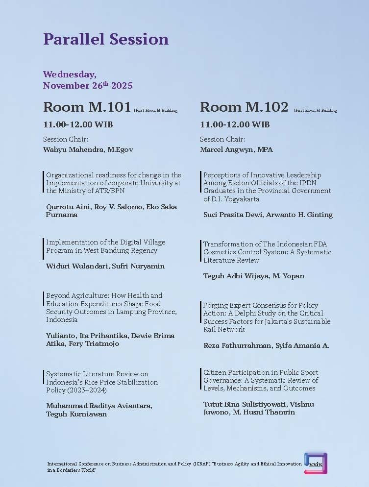 International Conference on Business Administration and Policy (ICBAP) "Business Agility and Ethical Innovation in a Borderless World" - Gambar 16