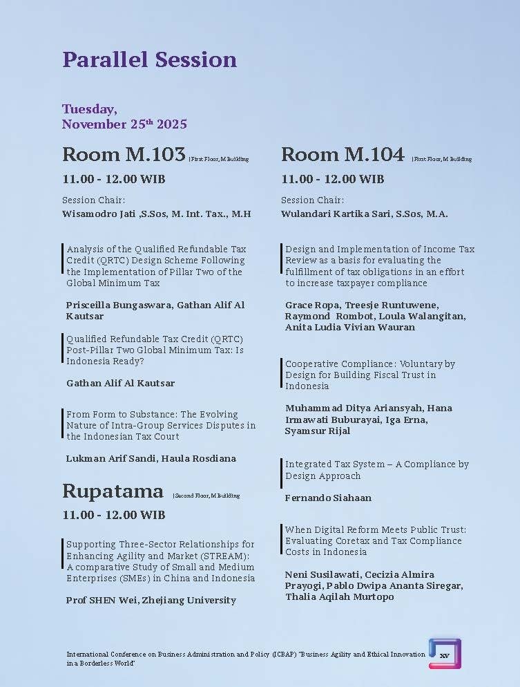 International Conference on Business Administration and Policy (ICBAP) "Business Agility and Ethical Innovation in a Borderless World" - Gambar 35