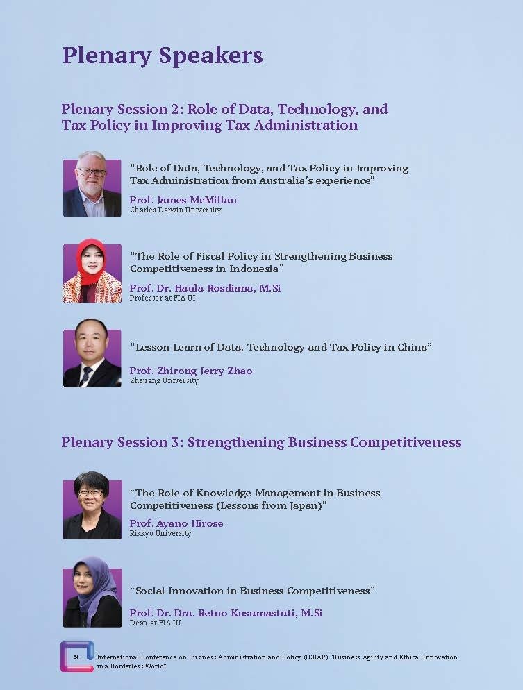 International Conference on Business Administration and Policy (ICBAP) "Business Agility and Ethical Innovation in a Borderless World" - Gambar 10
