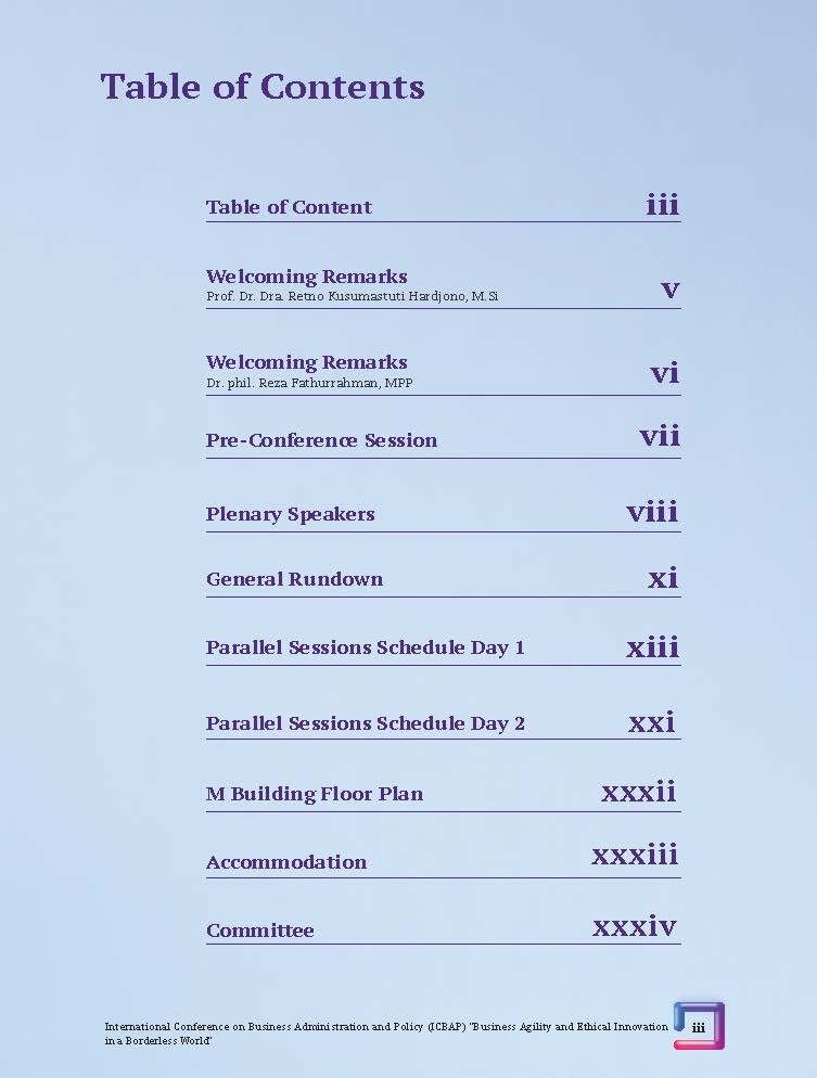 International Conference on Business Administration and Policy (ICBAP) "Business Agility and Ethical Innovation in a Borderless World" - Gambar 5