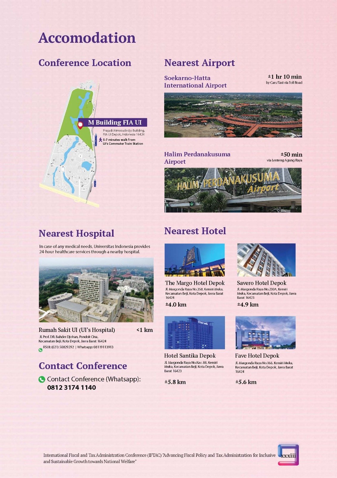 International Fiscal and Tax Administration Conference (IFTAC). Advancing Fiscal Policy and Tax administration for Inclusive and Sustainable Growth towards National Welfare" - Gambar 8