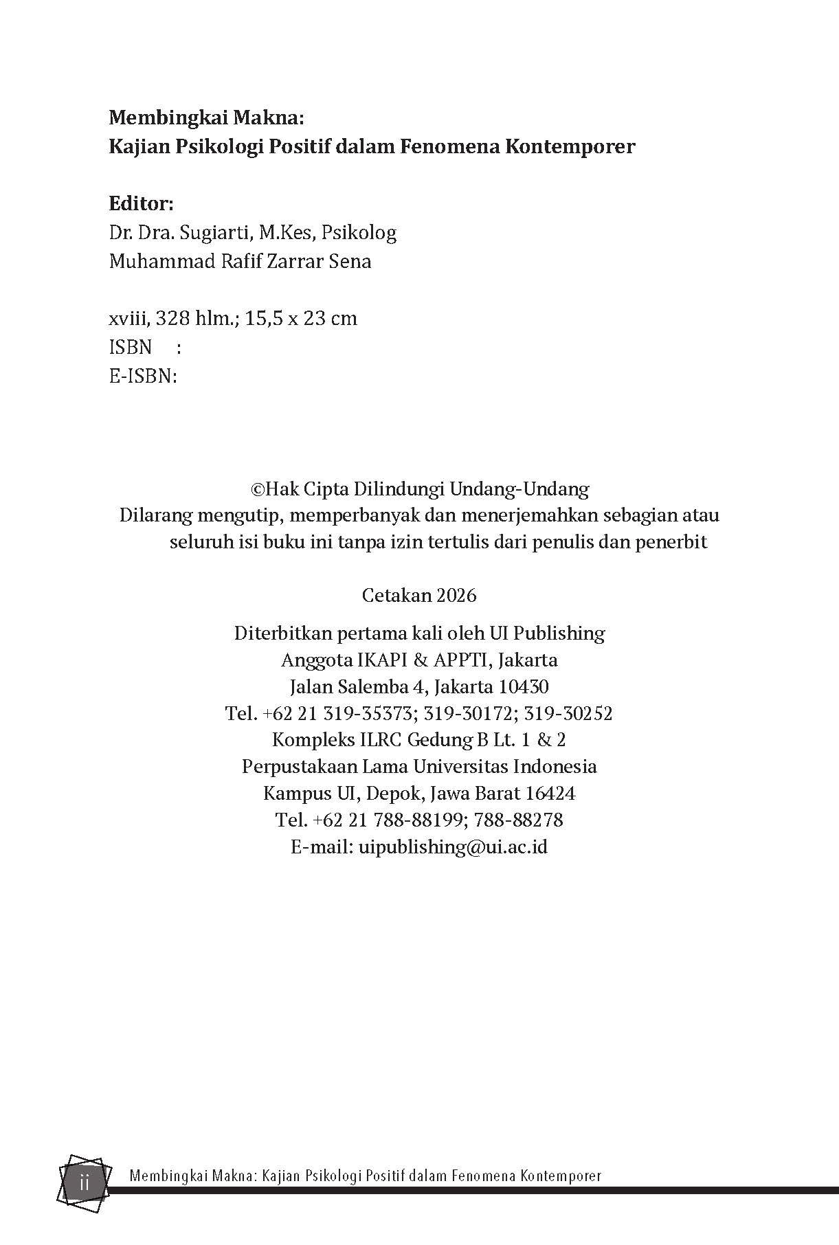 Membingkai Makna: Kajian Psikologi Positif dalam Fenomena Kontemporer - Gambar 13