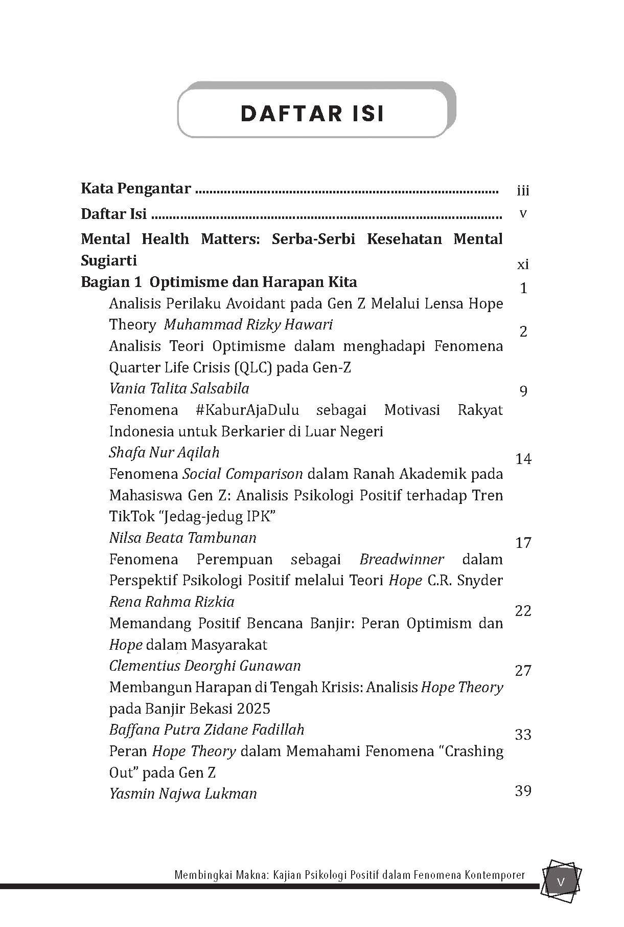 Membingkai Makna: Kajian Psikologi Positif dalam Fenomena Kontemporer - Gambar 16