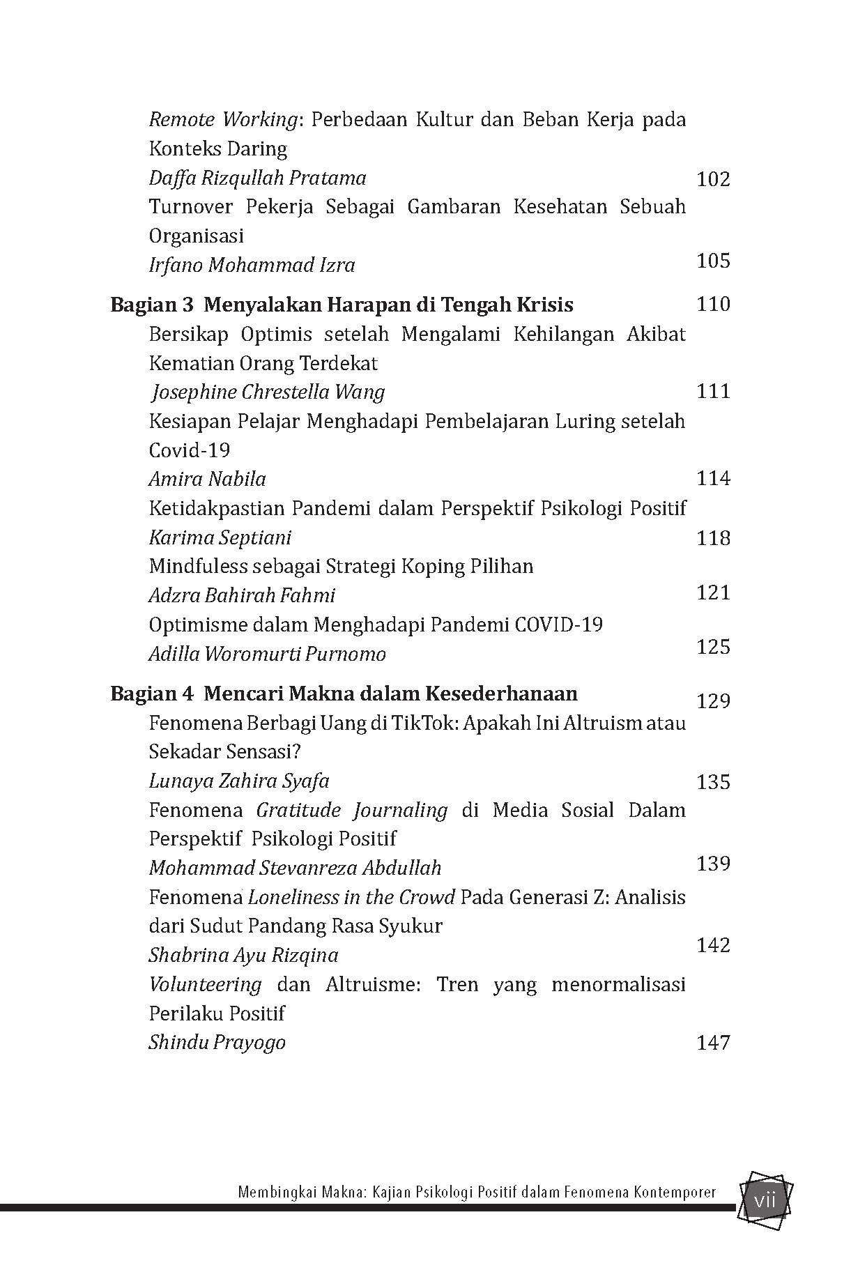 Membingkai Makna: Kajian Psikologi Positif dalam Fenomena Kontemporer - Gambar 18