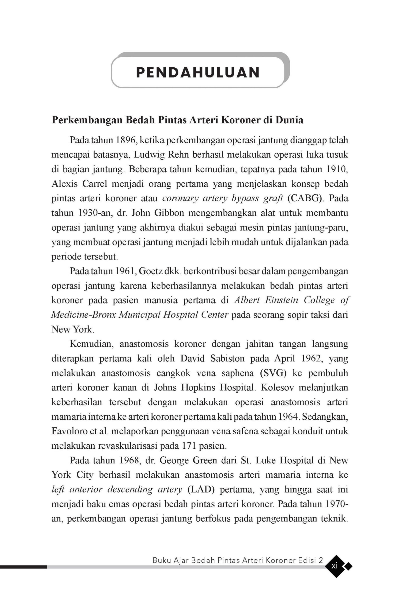 Buku Ajar Bedah Pintas Arteri Koroner Edisi Kedua - Gambar 12