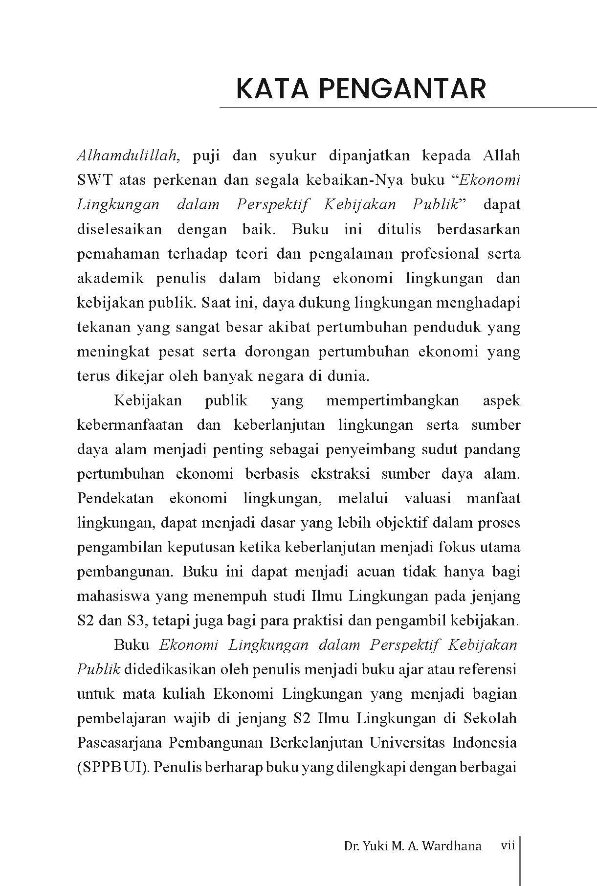 Ekonomi Lingkungan Dalam Perspektif Kebijakan Publik - Gambar 8