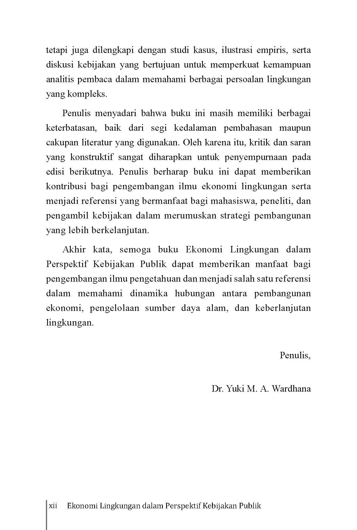 Ekonomi Lingkungan Dalam Perspektif Kebijakan Publik - Gambar 13