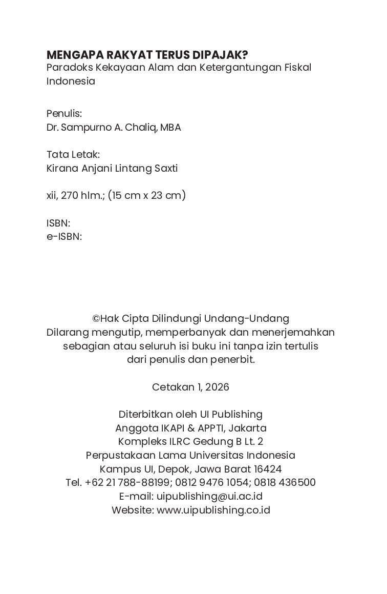 Mengapa Rakyat Terus Dipajak? Paradoks Kekayaan Alam dan Ketergantungan Fiskal - Gambar 3