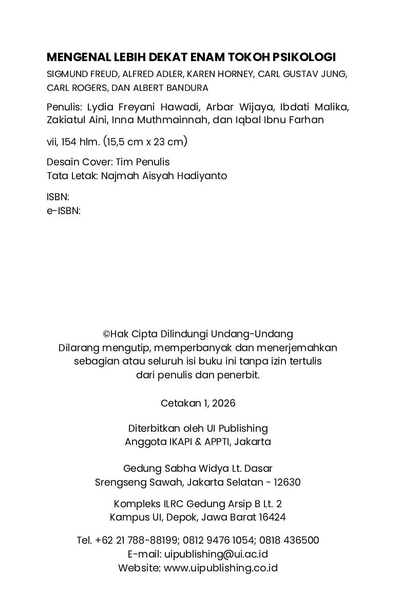 Mengenal Lebih Dekat Enam Tokoh Psikologi: Sigmund Freud, Alfred Adler, Karen Horney, Carl Gustav Jung, Carl Rogers, Dan Albert Bandura - Gambar 3